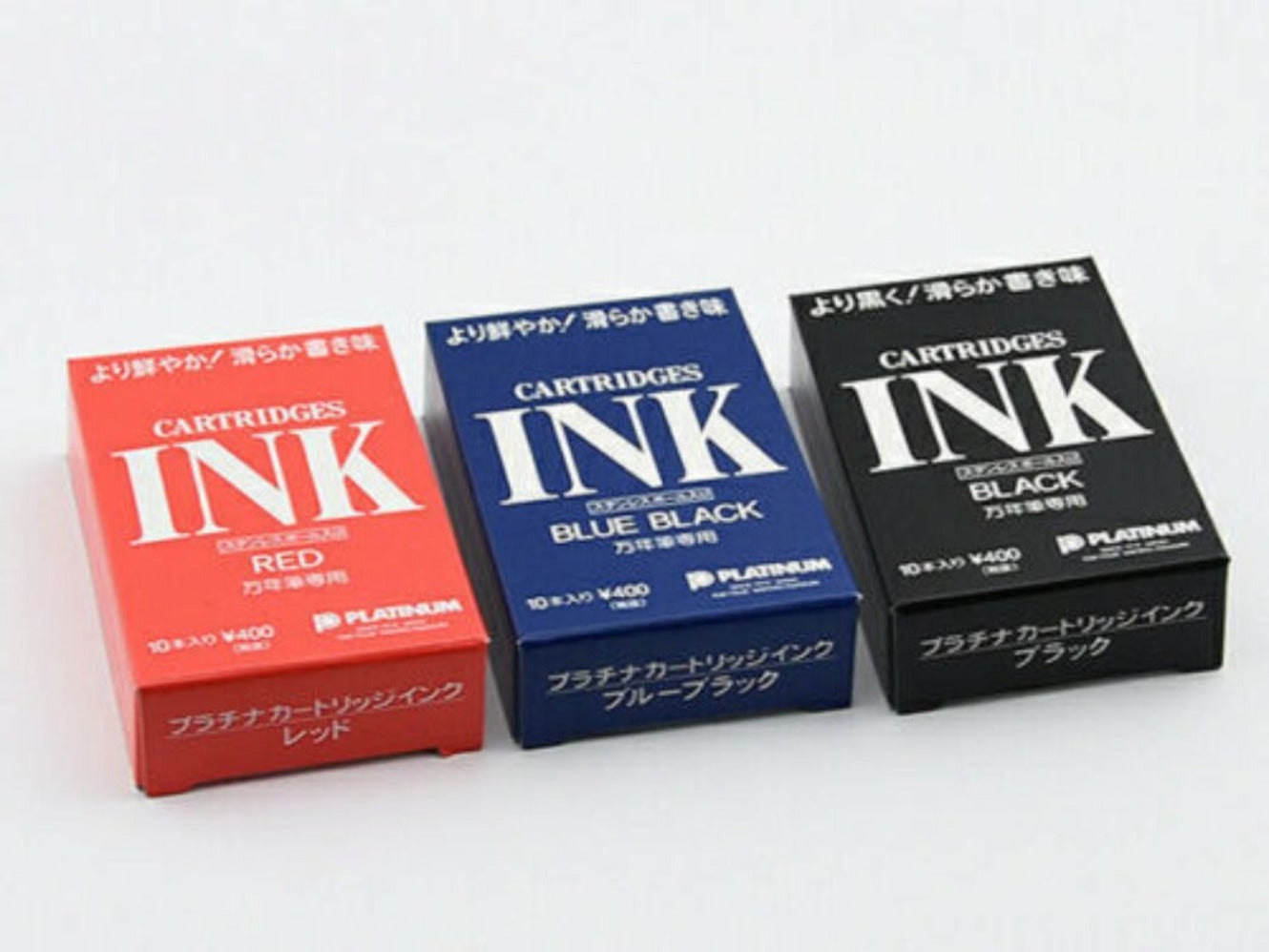 PLATINUM Dyestuff Cartridge Ink/box of 10pcs