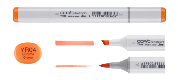 COPIC Sketch Marker YELLOW (Y0000-Y38)