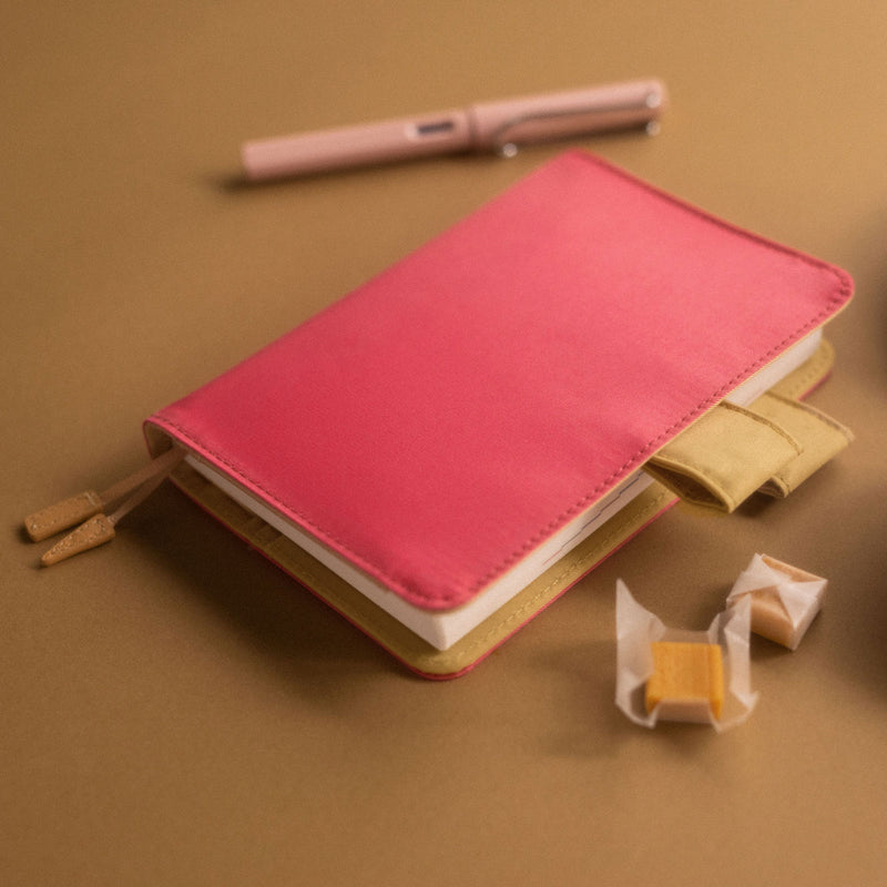 HOBONICHI TECHO 2022 Planner Set A6 Caramel Pink