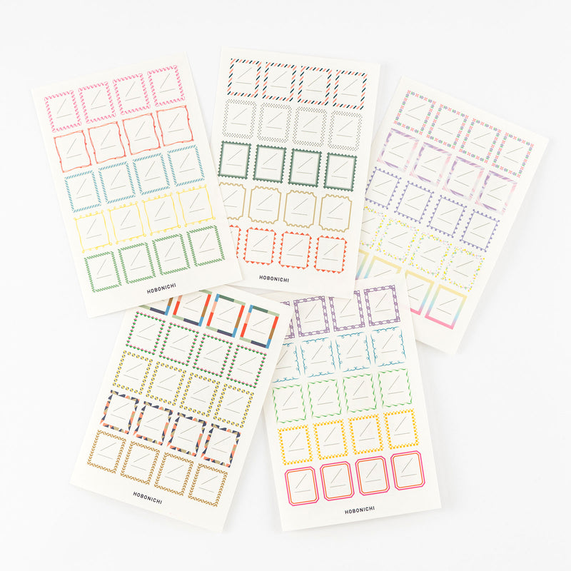 HOBONICHI Frame Stickers Dates
