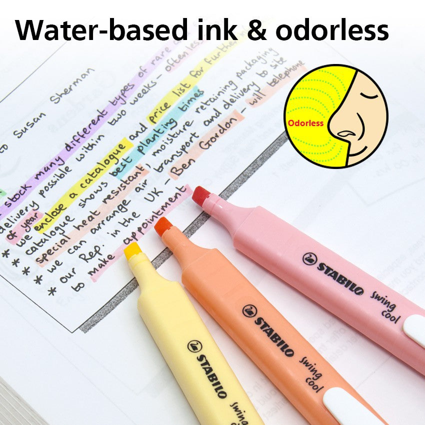 STABILO Swing Cool Pastel Highlighter Pen