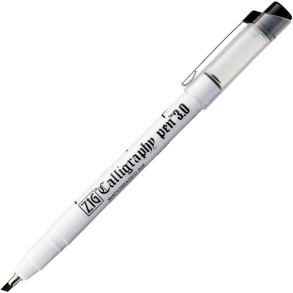 KURETAKE ZIG Calligraphy Pen 3.0 (Oblique-Tip)