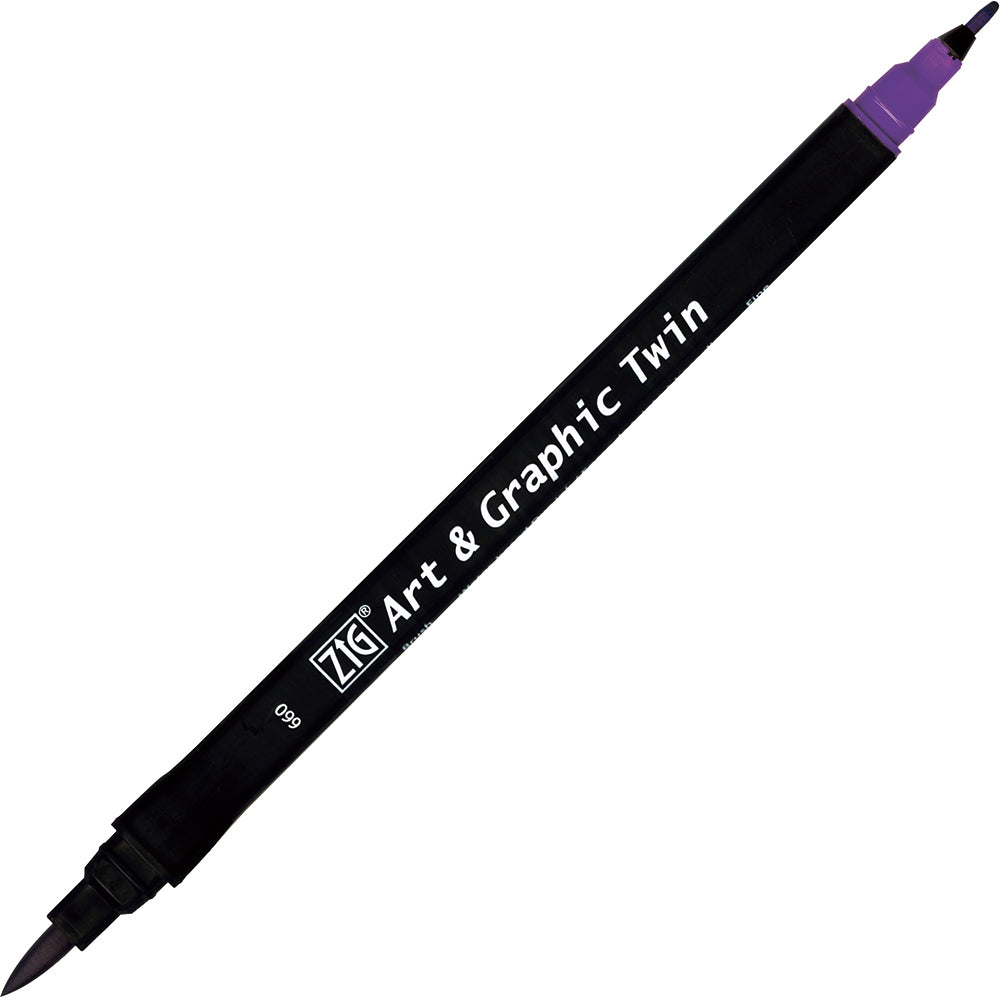 KURETAKE ZIG Art & Graphic Twin Marker (List 4/4)