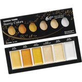 KURETAKE Gansai Tambi Starry 6 Colors Set