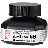 KURETAKE ZIG Cartoonist Ink Bottle Sumi 60ml