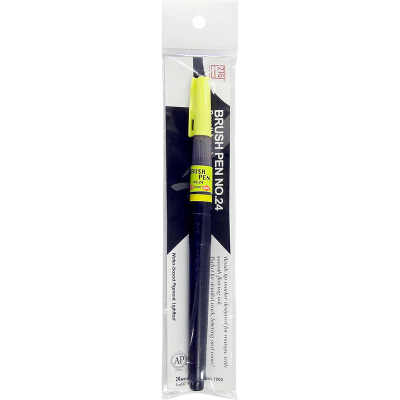 KURETAKE ZIG Cartonist Brush Pen No 24