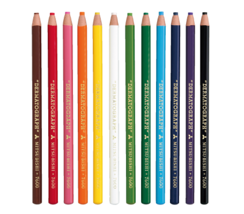 UNI Dermatograph Oil-based Colour Pencil