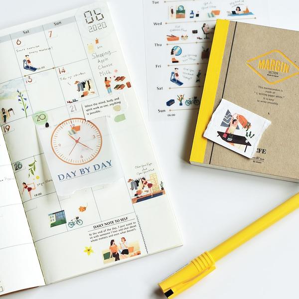 MU Craft Print-On Sticker Daily Life 135