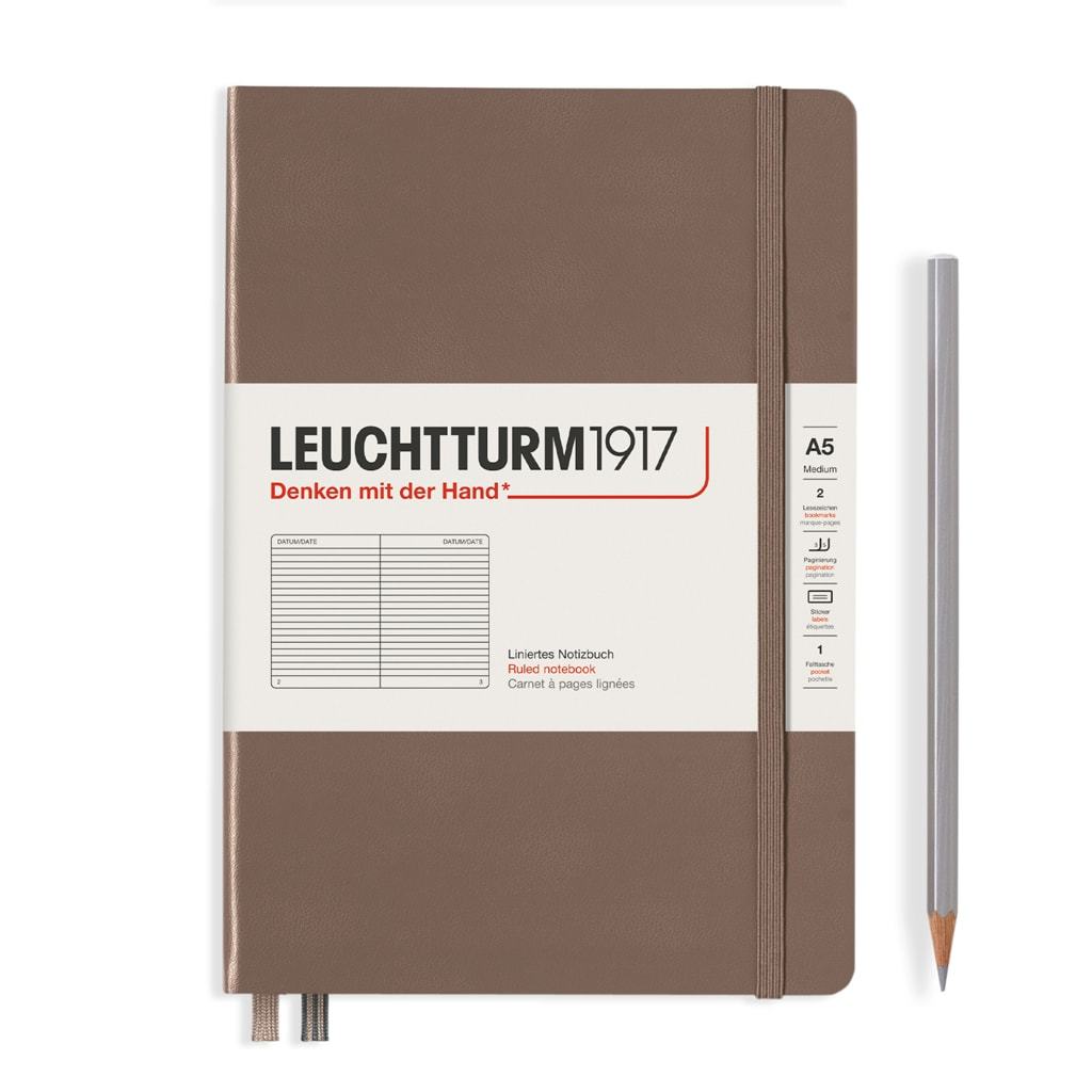 LEUCHTTURM1917 Hardcover A5 Medium Notebook Warm Earth