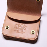 TSL Leather Small Budget Wallet Natural