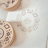 NOVE a.round 0.4 Rubber Stamp Collection Slow