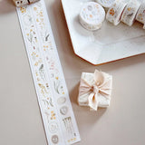 NOVE Cut Washi Paper Flow Floral