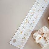 NOVE Cut Washi Paper Flow Floral