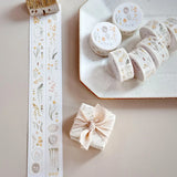 NOVE Cut Washi Paper Flow Floral