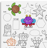 HEYDOODLE Placemats DRW Series Shape Shifters