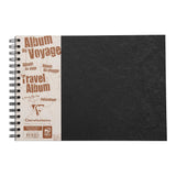 CF Age Bag Travel Album A4 L 80s Lined+Plain Black