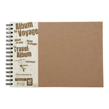 CF Age Bag Travel Album A4 L 80s Lined+Plain Tobacco