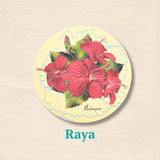 LDS Batik Coaster Bunga [2pcs] Raya