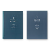 MD Notebook Diary One Day One Page Classic Blue