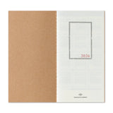 TRAVELER'S Notebook Refill 2026 Monthly