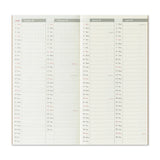 TRAVELER'S Notebook Refill 2026 Weekly + Memo