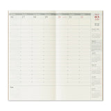 TRAVELER'S Notebook Refill 2026 Weekly Vertical