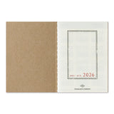 TRAVELER'S Notebook Passport Size Refill 2026 Weekly