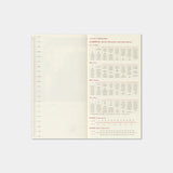 TRAVELER'S notebook Refill 2027 Monthly