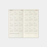 TRAVELER'S notebook Refill 2027 Monthly