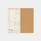 TRAVELER'S notebook Refill 2027 Monthly