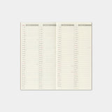 TRAVELER'S notebook Refill 2027 Weekly + Memo