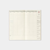 TRAVELER'S notebook Refill 2027 Weekly Vertical