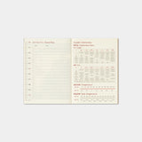 TRAVELER'S notebook Passport Size Refill 2027 Monthly