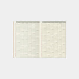 TRAVELER'S notebook Passport Size Refill 2027 Monthly
