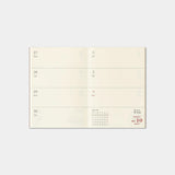 TRAVELER'S notebook Passport Size Refill 2027 Weekly