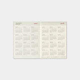 TRAVELER'S notebook Passport Size Refill 2027 Weekly