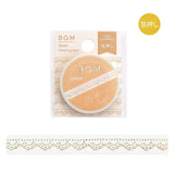 BGM Masking Tape 5mm Gold Lace