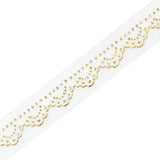 BGM Masking Tape 5mm Gold Lace