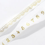 BGM Masking Tape 5mm Gold Lace