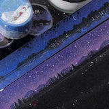 BGM Masking Tape Foil Stamped Dreamy Scenery Starry Sky