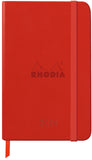 RHODIA 2024 Webplanner A6 Weekly Vertical Poppy
