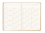 RHODIA 2024 Webplanner A6 Weekly Horizontal Gold