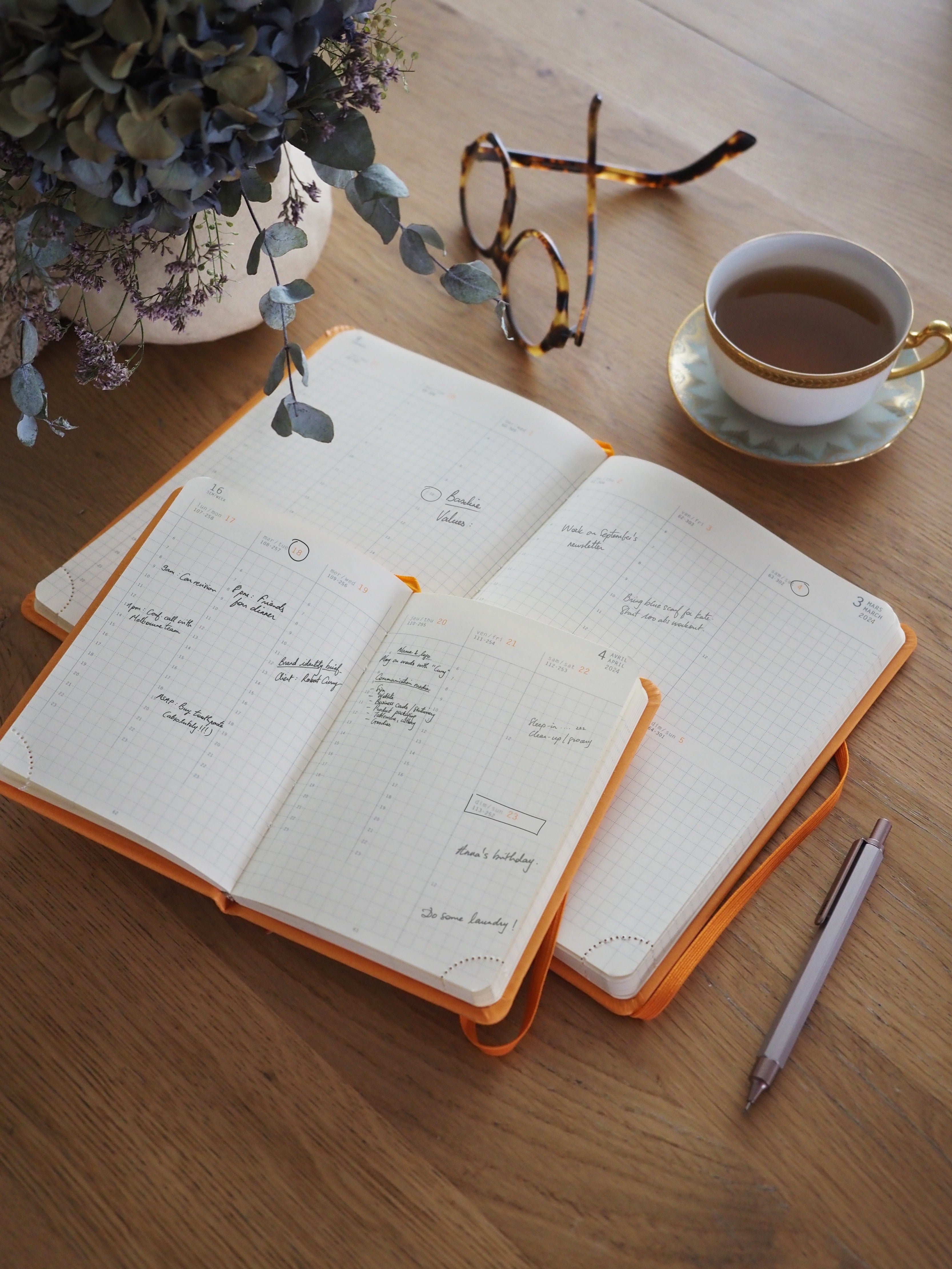 RHODIA 2024 Webplanner A5 Weekly Vertical Black – WRITER Stationery Store