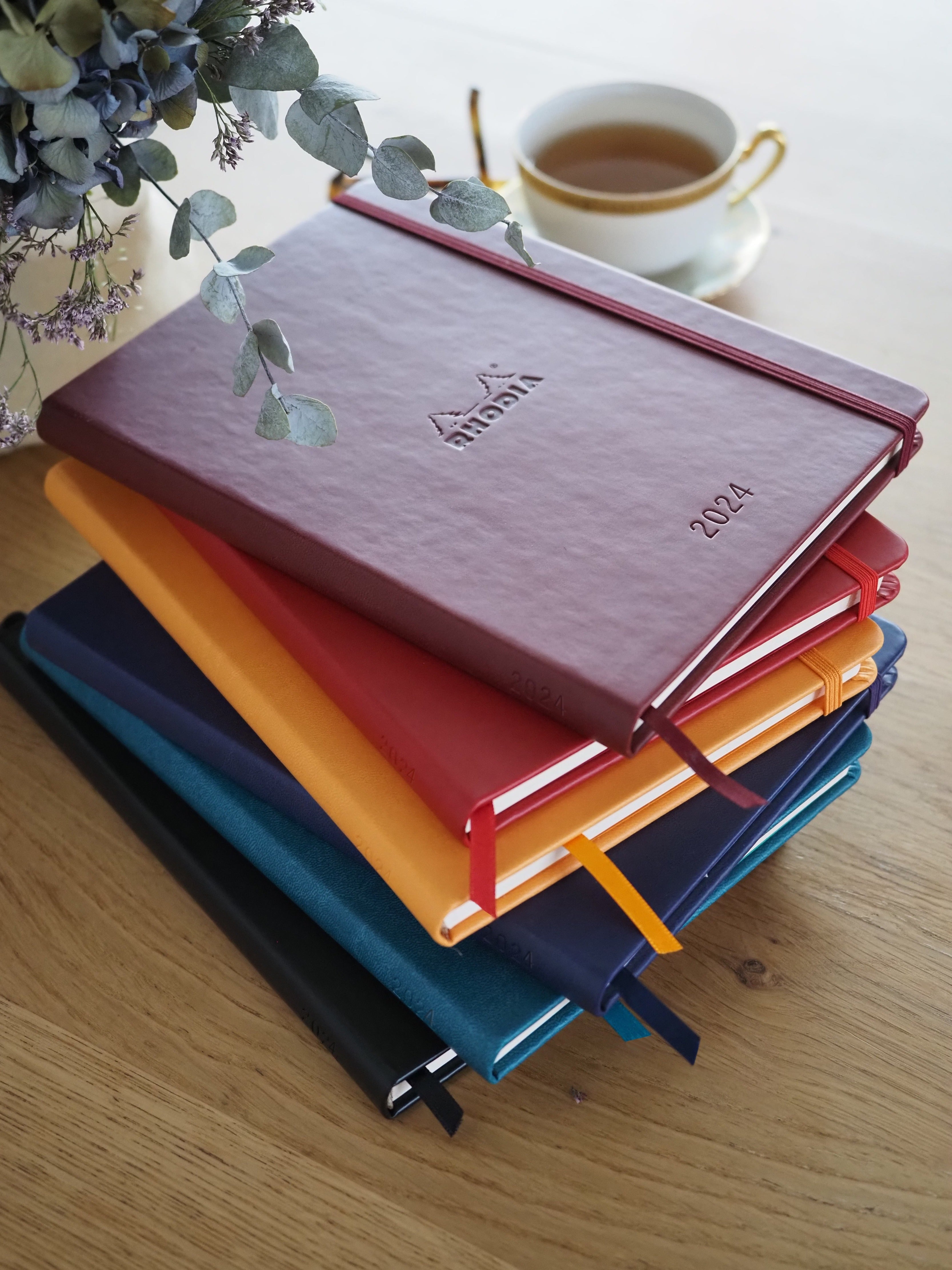 RHODIA 2024 Webplanner A5 Weekly Vertical Gold – WRITER Stationery Store