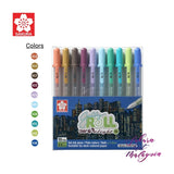 SAKURA GELLY ROLL MOONLIGHT10 EARTH COLORS (10'S)