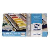 TALENS VAN GOGH Watercolor Metal Box 12Pans Set