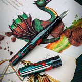 BENU Talisman Fountain Pen Dragon's Blood / Broad