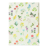 MD 3-Pocket Clear Folder A4 Flowers C