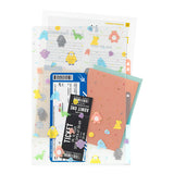 MD 3 Pocket Clear Folder A4 Monster