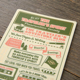 TRAVELER'S Notebook Passport Size Plastic Sheet 2026
